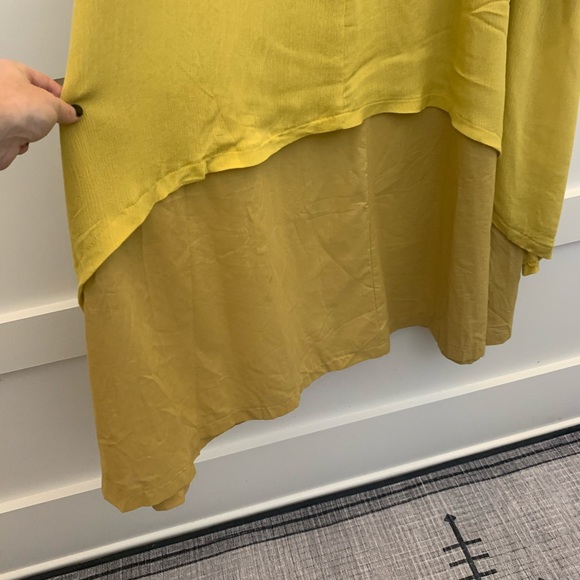 Anself Mustard Minimal/ Boho Natural Dress - Picture 3 of 7